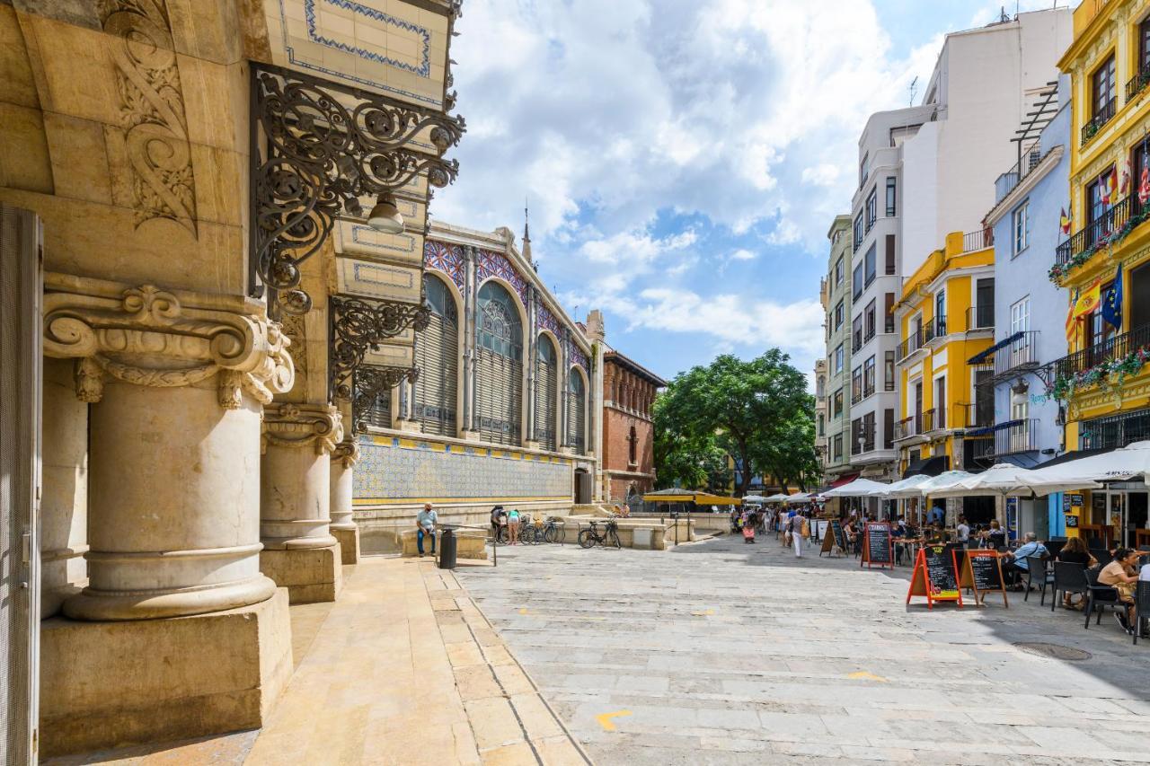 Ttdssa Vlc Ramellets Street Central Market Valencia Kültér fotó