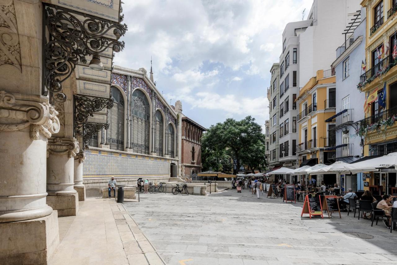 Ttdssa Vlc Ramellets Street Central Market Valencia Kültér fotó