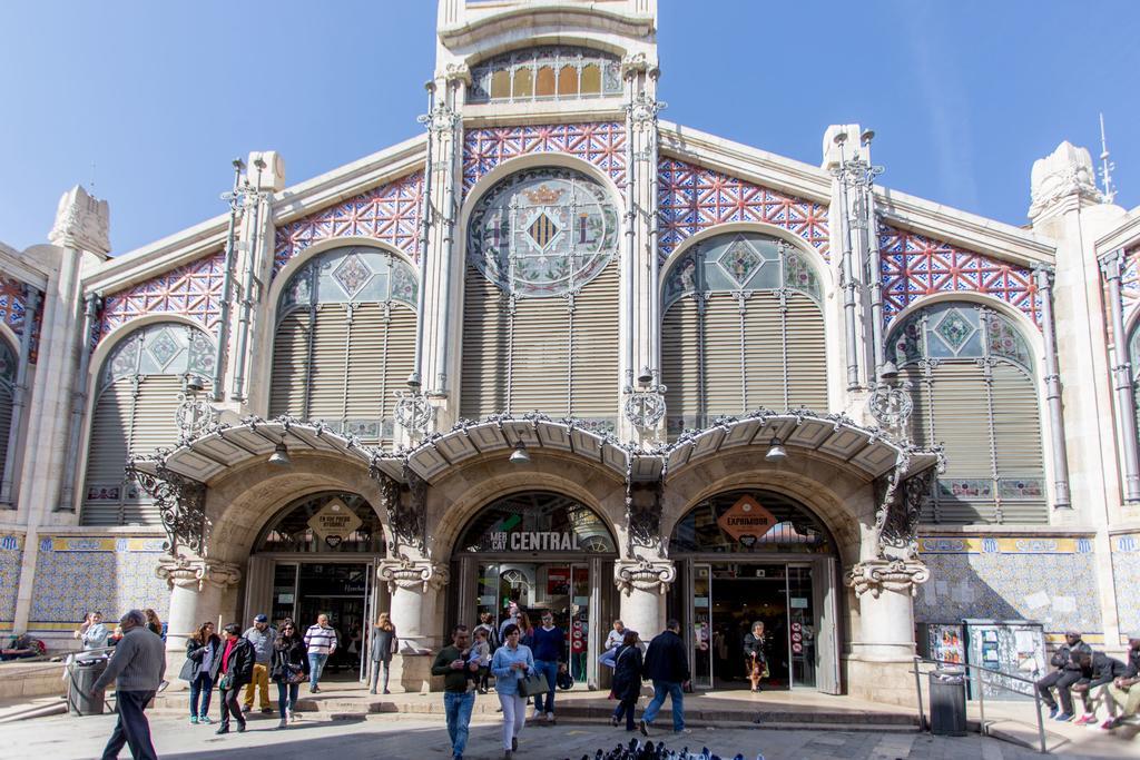 Ttdssa Vlc Ramellets Street Central Market Valencia Kültér fotó